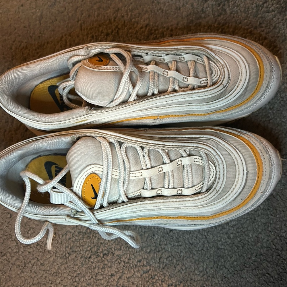 Nike Women's 97 Airmax Phantom Light Curry Size 7
